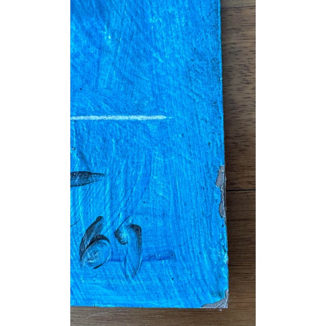 Peter Keil 1969 “Spanish Man” Original Painting by Artist Peter Keil For Sale - Image 4 of 8