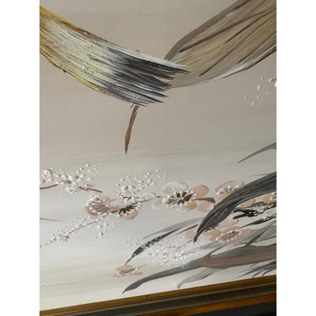 Blush Lucien Leinfelder Botanical Painting For Sale - Image 8 of 14