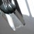 Glass Light Grey Murano Glass Vase with Geometric Facets, Mandruzzato Pattern, 1960 by Alessandro Mandruzzato for Alessandro Mandruzzato For Sale - Image 7 of 8