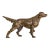 Bronze Hunting Dog Sculpture English Springer Spaniel or Irish Setter For Sale