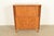 An exceptional Mid-Century Modern tambour door gentleman's chest or highboy dresser By John Widdicomb USA, Circa 1960s...