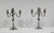 Silver Bronze Candleholders, Late 19th Century, Set of 2 For Sale - Image 13 of 17