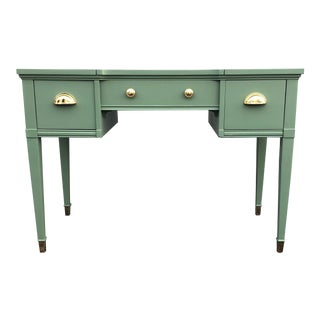 1940s Vintage Hepplewhite Style Vanity For Sale