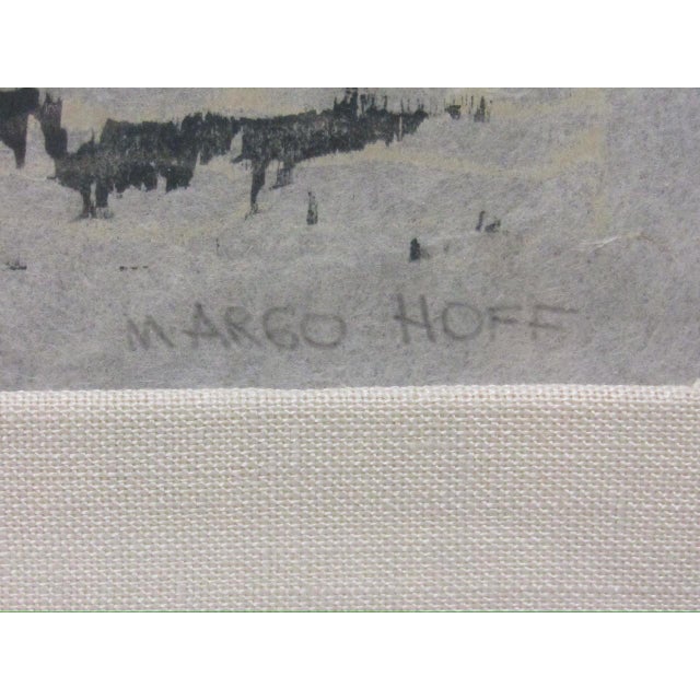 Signed Margo Hoff Woodblock Print For Sale - Image 9 of 16