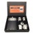 Mad Man Elite Stainless Steel Flask Set With 4 Shot Glasses, 1 Flask and 1 Funnel in Original Gift Box - 7 Piece For Sale