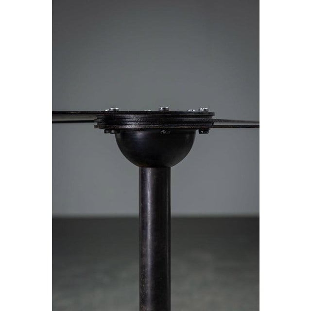 Brown Art Deco Side Table by Pierre Chareau For Sale - Image 8 of 17