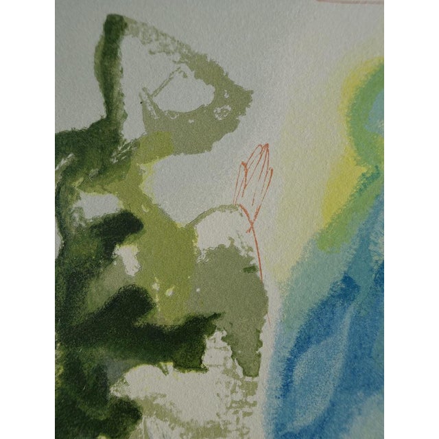 Salvador Dali, La prière de Saint Bernard, Etching For Sale - Image 4 of 6