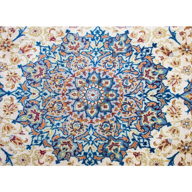 Mid 20th Century Persian Kashan Rug For Sale - Image 11 of 16