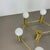 1970s Italian Space Age Brass Ceiling Sconce in the style of Stilnovo, Italy, 1970s For Sale - Image 5 of 18