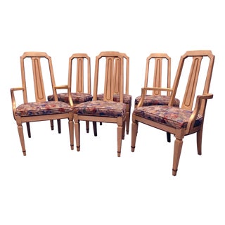 Six French Country Dining Chairs by Drexel Heritage From the Dynasty Collection For Sale