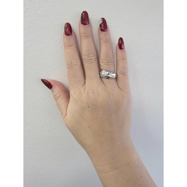 Kat Florence Diamond Baguette Channel Set Band This exceptional diamond band by Kat Florence exemplifies the designer’s...