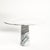Stunning Marble dining table with an Elegant thi table top and a conical base. Diameter of 120 cm. Table Top height 2 cm....
