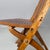 Italian Art Deco 2-Seater Folding Bench in Wood, 1930s For Sale - Image 16 of 18