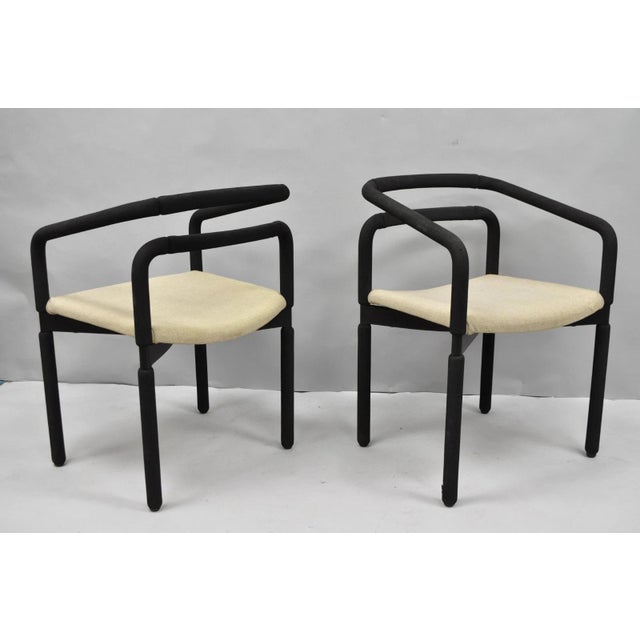 Metropolitan Furniture Late 20th Century Postmodern "Rubber Chairs" by Brian Kane for Metropolitan Furniture - A Pair For Sale - Image 4 of 18
