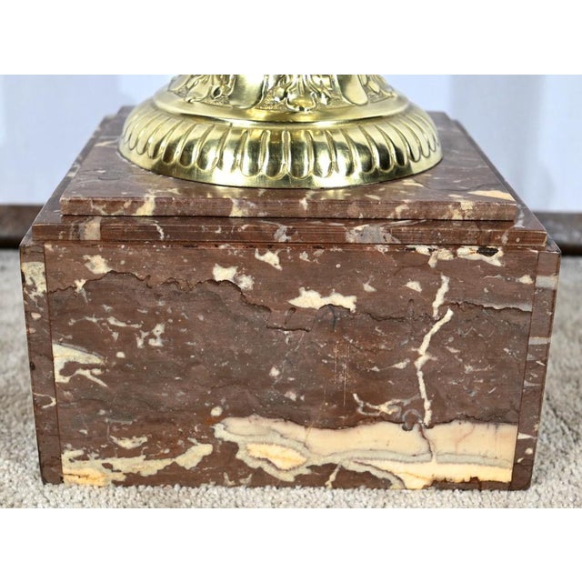 Red Marble Column, Late 19th Century For Sale - Image 15 of 18