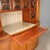 Italian Display Cabinet in Mahogany and Marble For Sale - Image 9 of 16