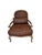 French Louis XV Revival Leather Fauteuil Lounge Chair With Pierced Fretwork Back For Sale In West Palm - Image 6 of 14