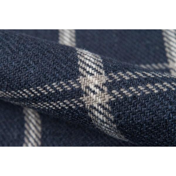 Erin Gates Marlborough Dover Navy Hand Woven Wool Area Rug 8' X 10' For Sale - Image 4 of 5