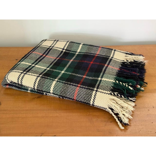 Scottish Tartan Plaid Blanket, Ralph Lauren Style For Sale - Image 6 of 6