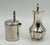 Silver 1960s Los Castillo Seahorse Silver Plate Creamer & Sugar Set For Sale - Image 8 of 18