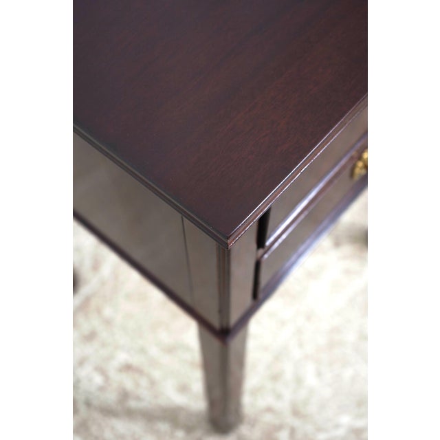Kittinger Mahogany 2 Drawer Nightstand For Sale - Image 11 of 16