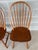 Mid 20th Century Hunt Country Furniture Hoop Back Oak Dining Side Chairs - Set of 4 For Sale - Image 5 of 12