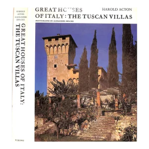 "Great Houses of Italy: The Tuscan Villas" 1973 Acton, Harold