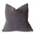 Stone Washed Linen Pillow – Truffle For Sale