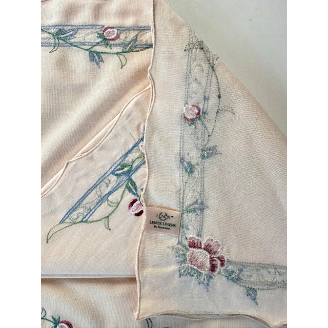 1990 Lenox Table Linens Set- 4 Pieces For Sale - Image 10 of 10