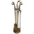 Neoclassical Fireplace Tools in Brass with Duck Heads, French, circa 1960 - Set of 5 For Sale - Image 13 of 13