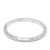 1930s Art Deco Engraved Band, Platinum, Ring Size 5.5, Stackable For Sale - Image 5 of 7
