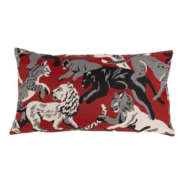 Big Cat Lumbar Pillow For Sale