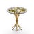 Jay Strongwater Lola Ginkgo Brass Leaf Side Table This side table measures: 25.75 wide x 25.75 deep x 25.75 inches high...