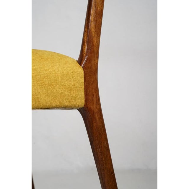 Belform Model S11 Dining Chairs attributed to Alfred Hendrickx for Belform, 1950s, Set of 8 For Sale - Image 4 of 17