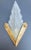 Degue Frosted glass Art Deco shades in high-style gilt bronze mounts. Classic Deco graphic angular patterns ending in...