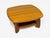 1970s Dutch Modern, Brutalist Coffee Table, Oak, Netherlands, 1970s For Sale - Image 5 of 9