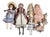 Dolls from Armand Marseille, 19th Century, Set of 6 For Sale