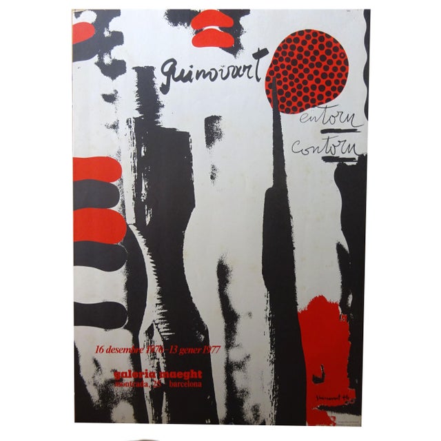 Poster by Josep Guinovart for Maeght, 1976 For Sale - Image 6 of 6