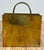 Vintage Italian Brass Shopping Gift Bag Gio Ponti Attributed For Sale - Image 9 of 11
