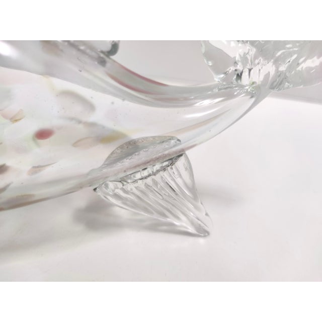 Vintage Murano Glass Fish Figurine attributed to Fratelli Toso, Italy, 1950s For Sale - Image 8 of 14