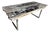 Andrianna Shamaris Live Edge Petrified Wood Dining Table For Sale