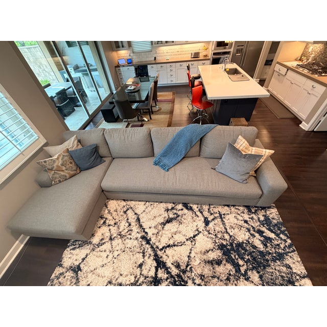 2020s Brand New Pottery Barn Big Sur Sectional With Chaise For Sale - Image 5 of 7