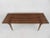 This beautiful vintage modern slat bench is made of solid walnut and features tapered legs. This unique mid-century bench...