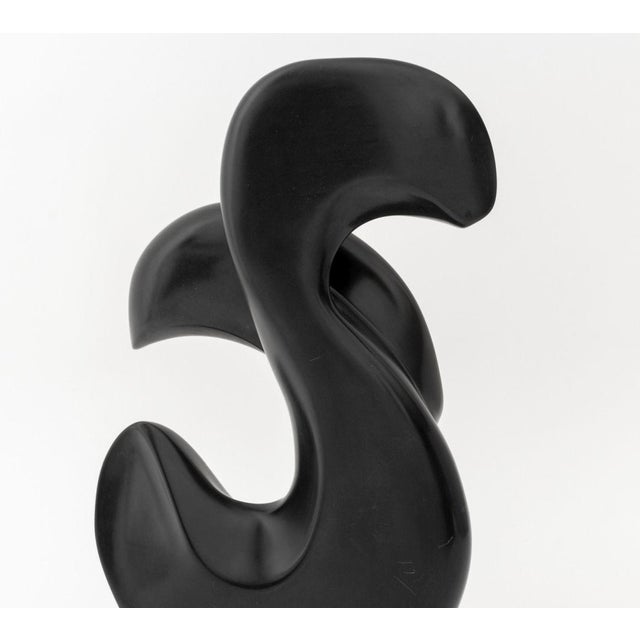 Bill Barrett Abstract Carved Stone Sculpture For Sale - Image 9 of 13