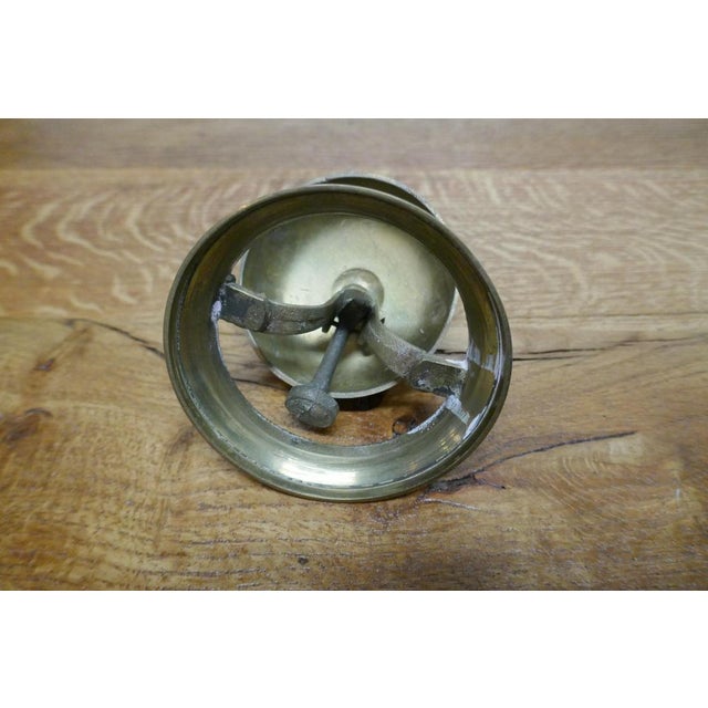 Late 19th Century Victorian Brass Reception Desk Bell, 1890 For Sale - Image 5 of 7