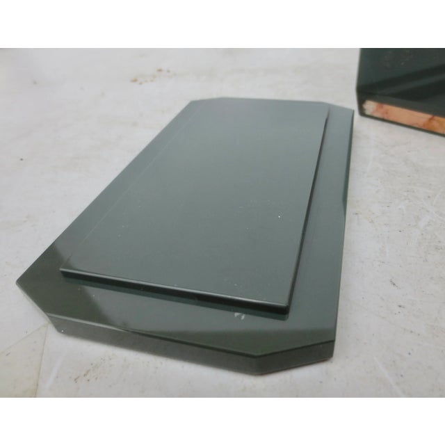 Late 20th Century Italian Stone Box Marble and Green Stone Lapidary For Sale - Image 5 of 10