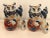 Vintage Blue and White Foo Dogs - a Pair For Sale - Image 11 of 11