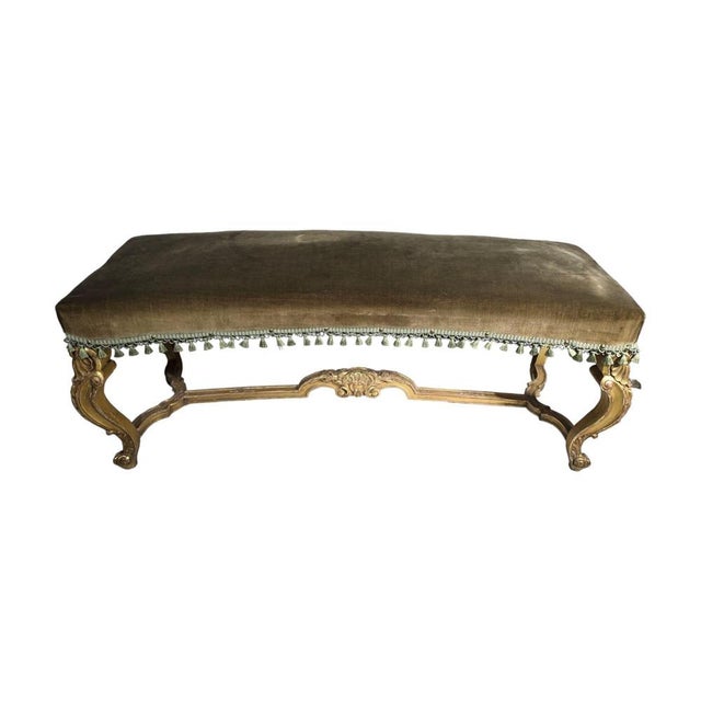 French Bench, 1890 For Sale - Image 6 of 12