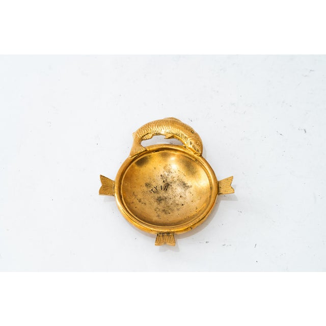 Vintage Ashtray with Fish Motiv, 1950s For Sale - Image 6 of 6