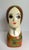 This charming vintage folk art sculpture was created by Mexican artist Gemma Taccogna and is crafted from hand-painted...